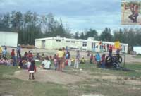 A public rally was held at the school ground.