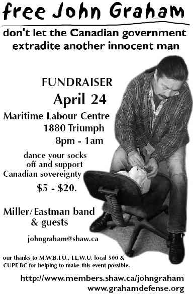 Fundraiser, April 24, 2004, Vancouver, B.C.